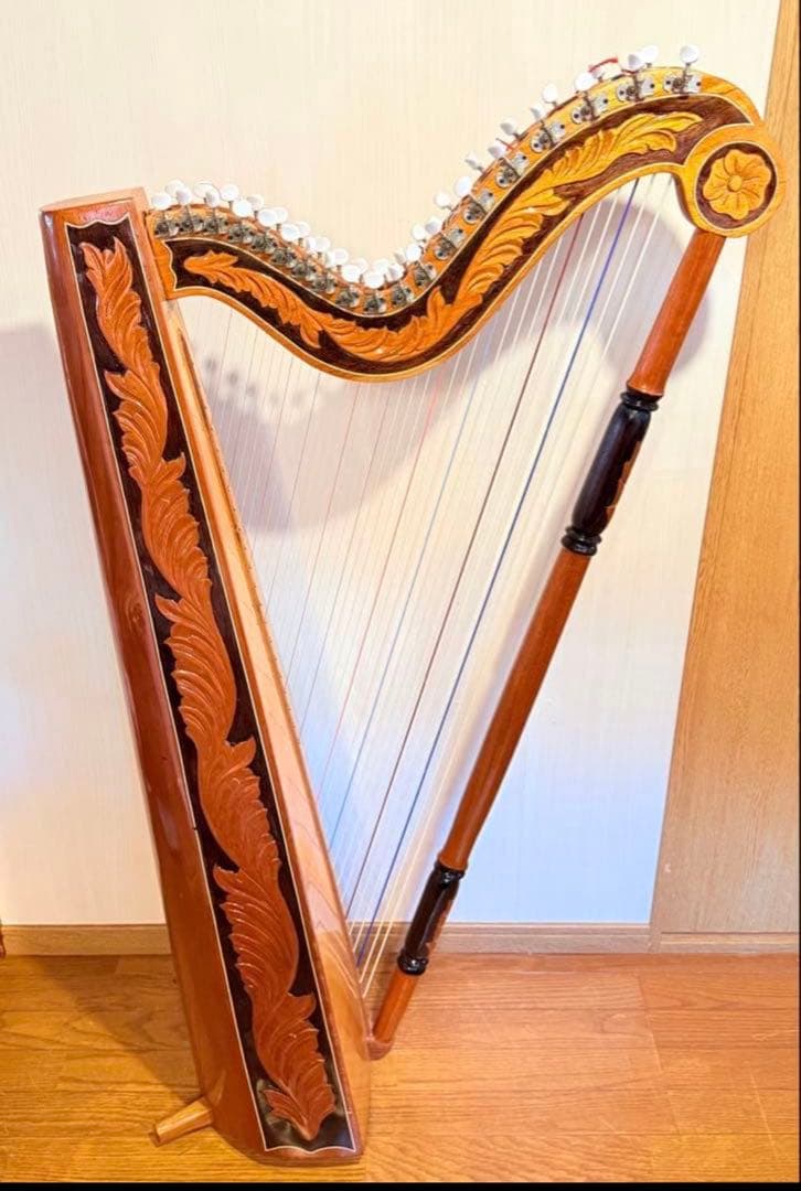 アルパARPA木製装飾ハープ 本体