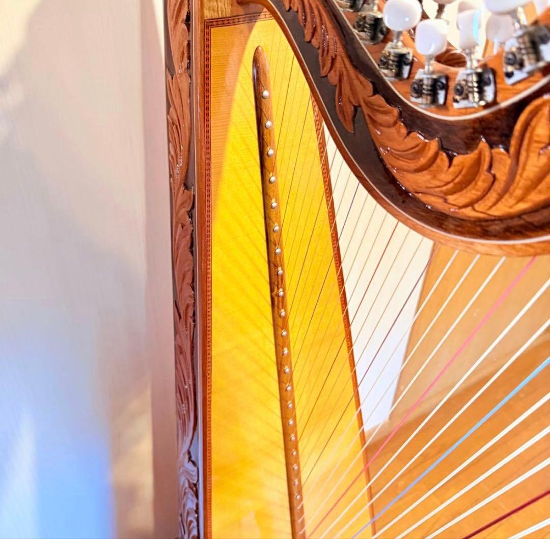 アルパARPA木製装飾ハープ 本体