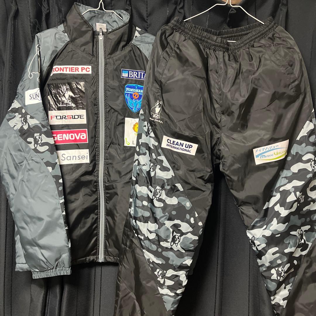 横浜FC 中綿　迷彩柄ウィンドブレーカー