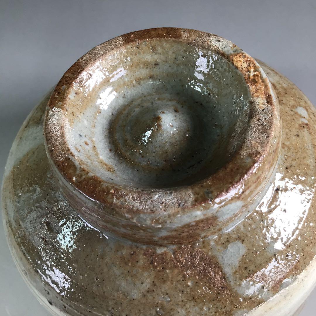 Ｒ６３９　茶碗　『高麗焼』『李方子　楽善斎造』『刷毛目茶碗』　共箱　茶道具