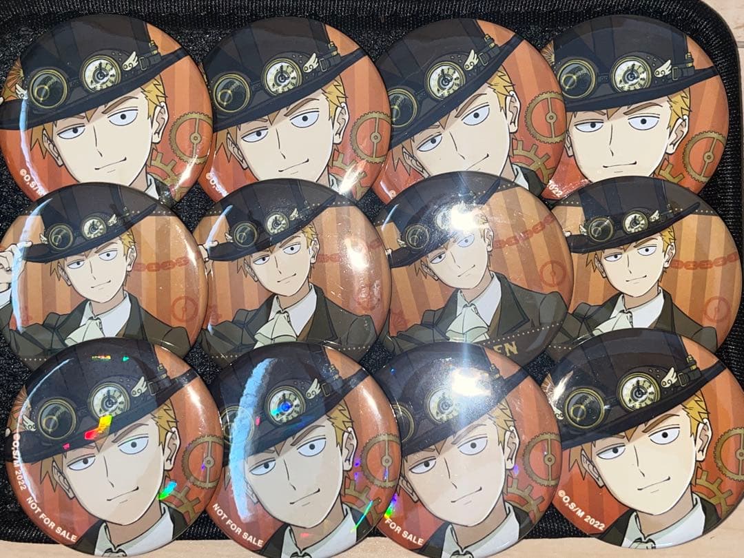 モブサイコ100 霊幻新隆 缶バッジ 12個セット