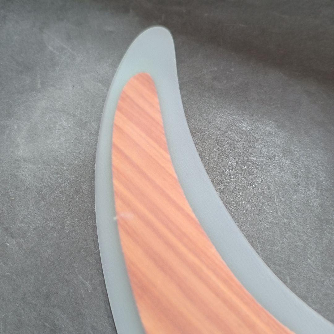 １０インチ　ロングボード　ウッドコア　センターフィン ノーズライダーフィン