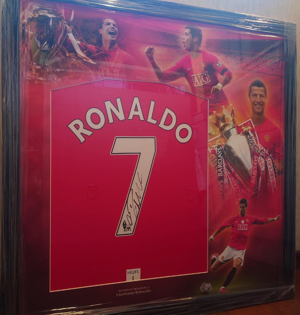 クリスティアーノ ロナウド 2008年 マンチェスターユナイテッド サイン