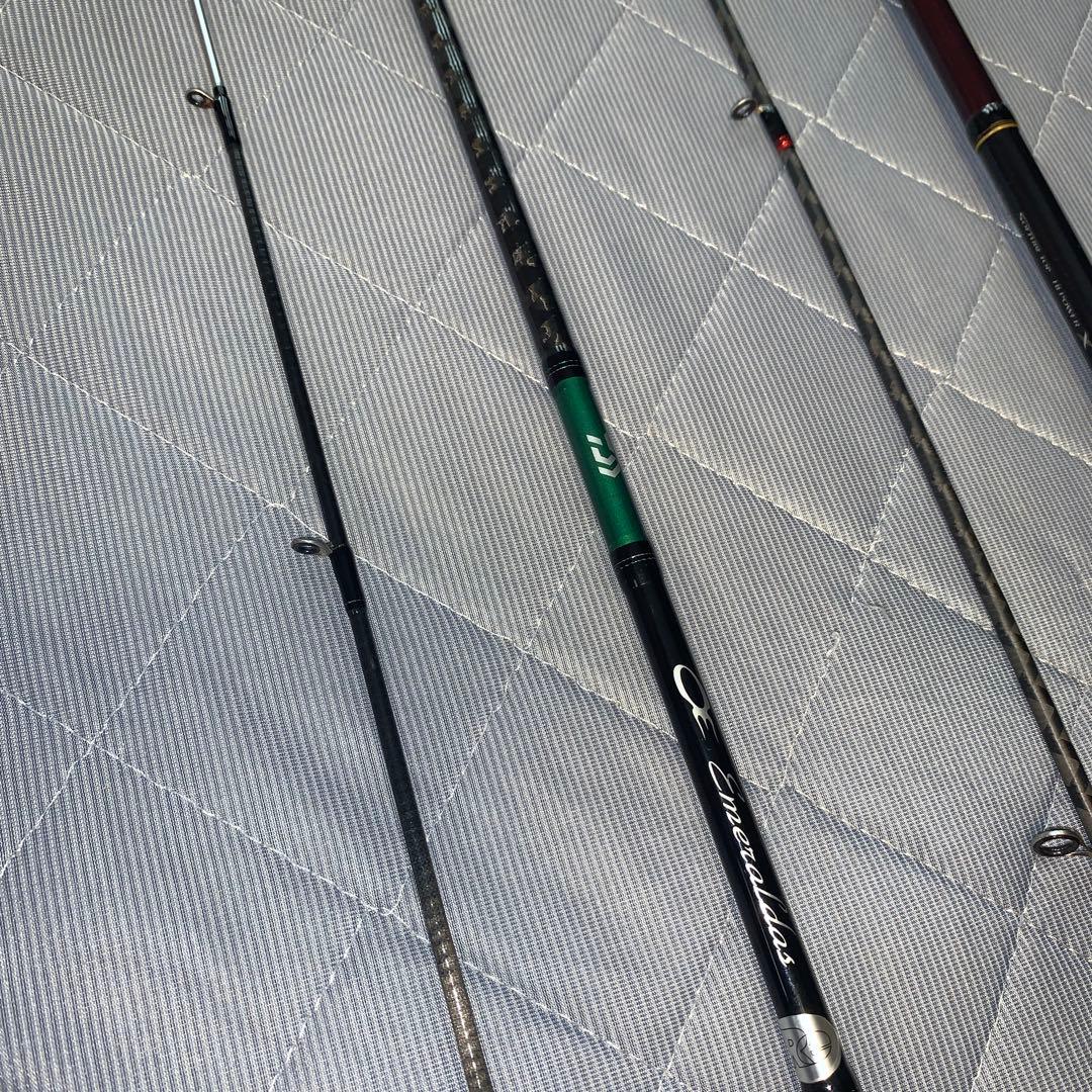 ダイワ　シマノ　ロッド3点