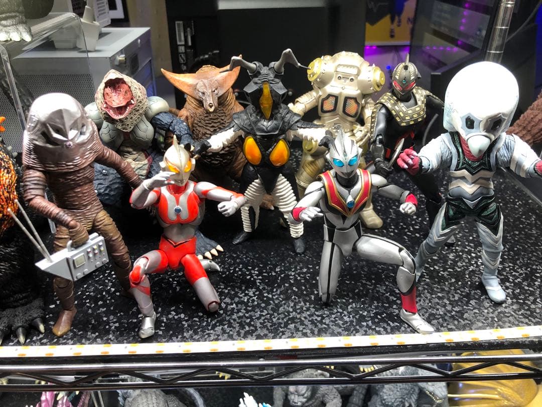 S.H.Figuarts 怪獣9体セット