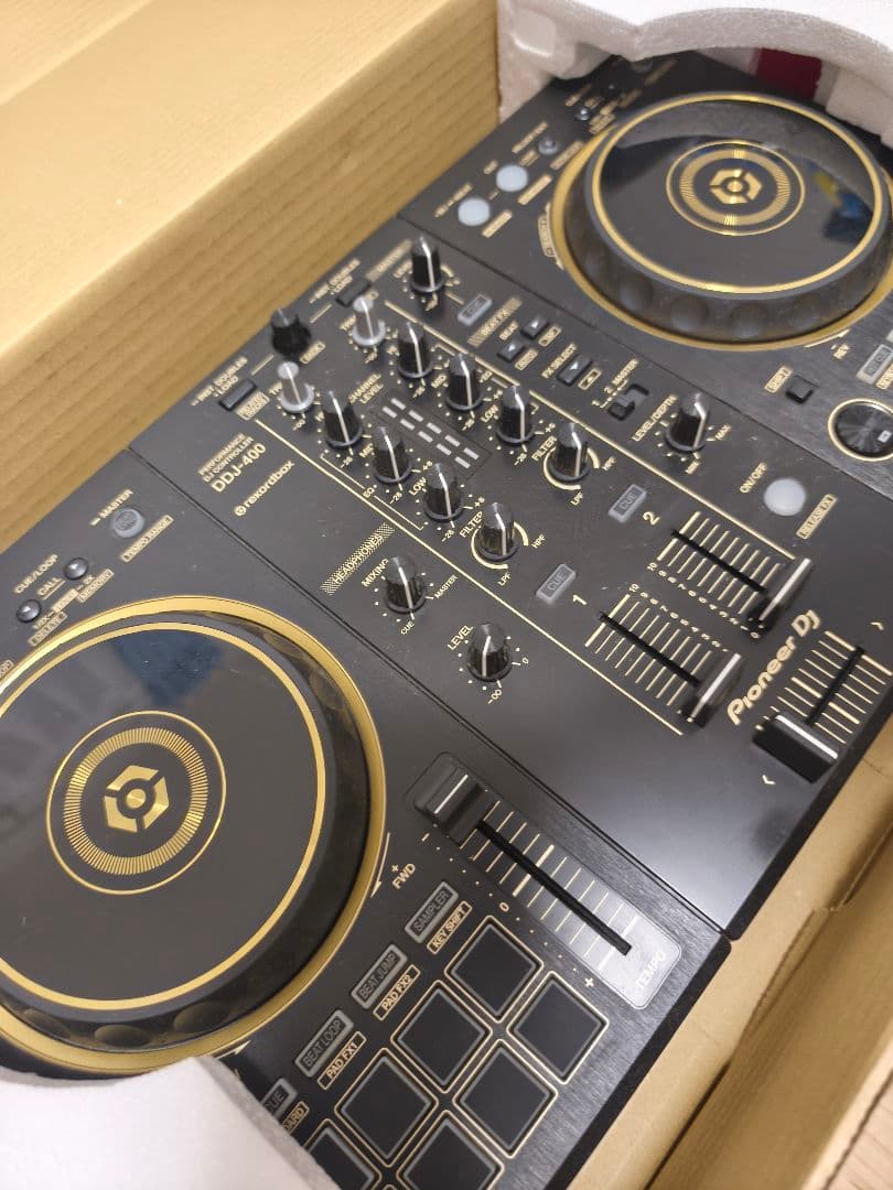 価格交渉OK Pioneer DDJ-400 DJコントローラー　ゴールド