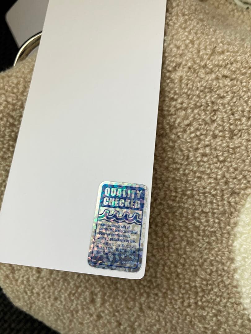 ムータマリン 8バッグ パイル地 ベージュ　日本正規品　定価44000円