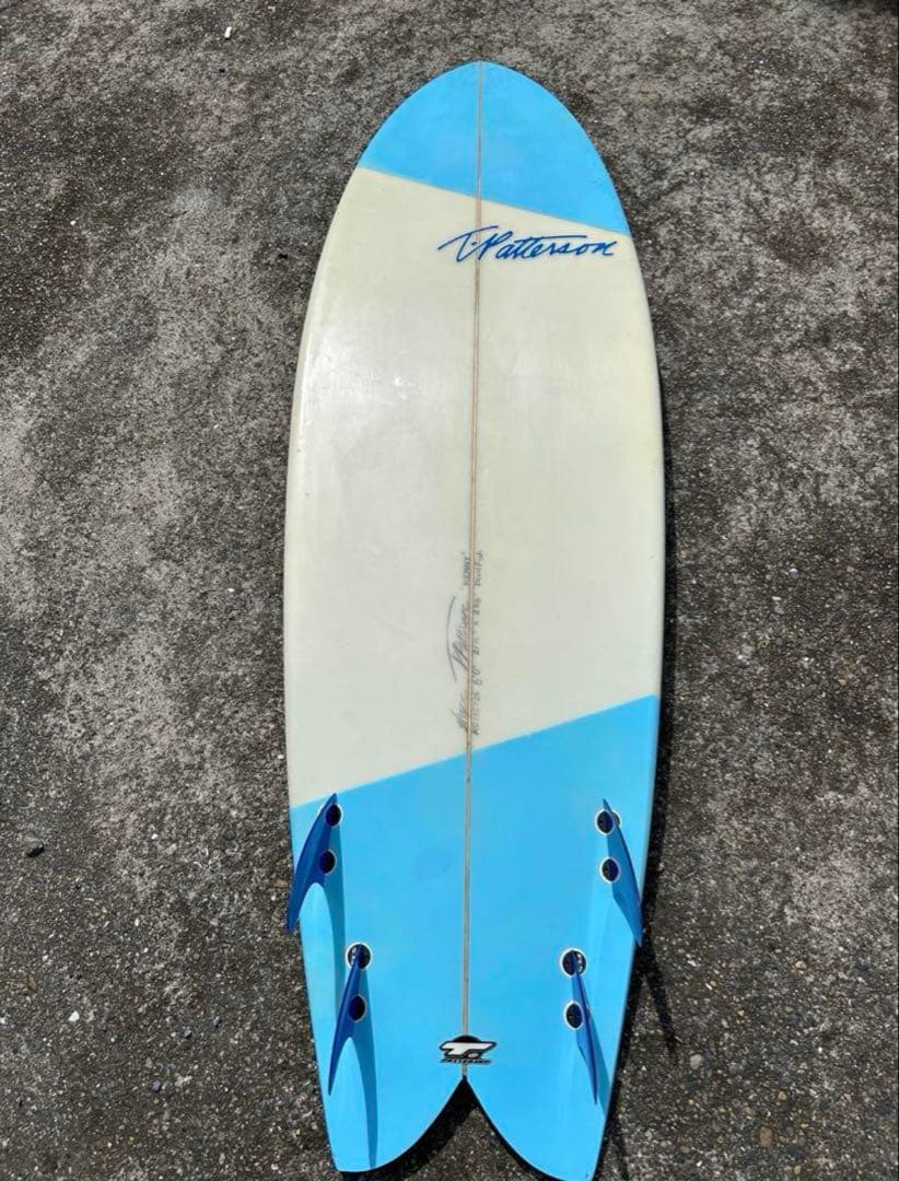 ティミーパターソン デビルフィッシュ 6.0 サーフボード ショート　フィン付