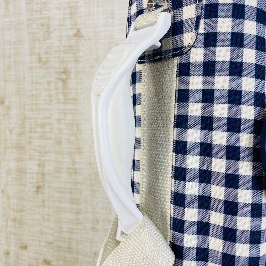 PEARLEY GATES パーリーゲイツ　キャデイバッグ ギンガムチェック