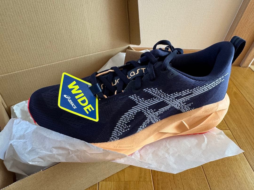 kokom asics NOVABLAST 5 25.0cm 新品