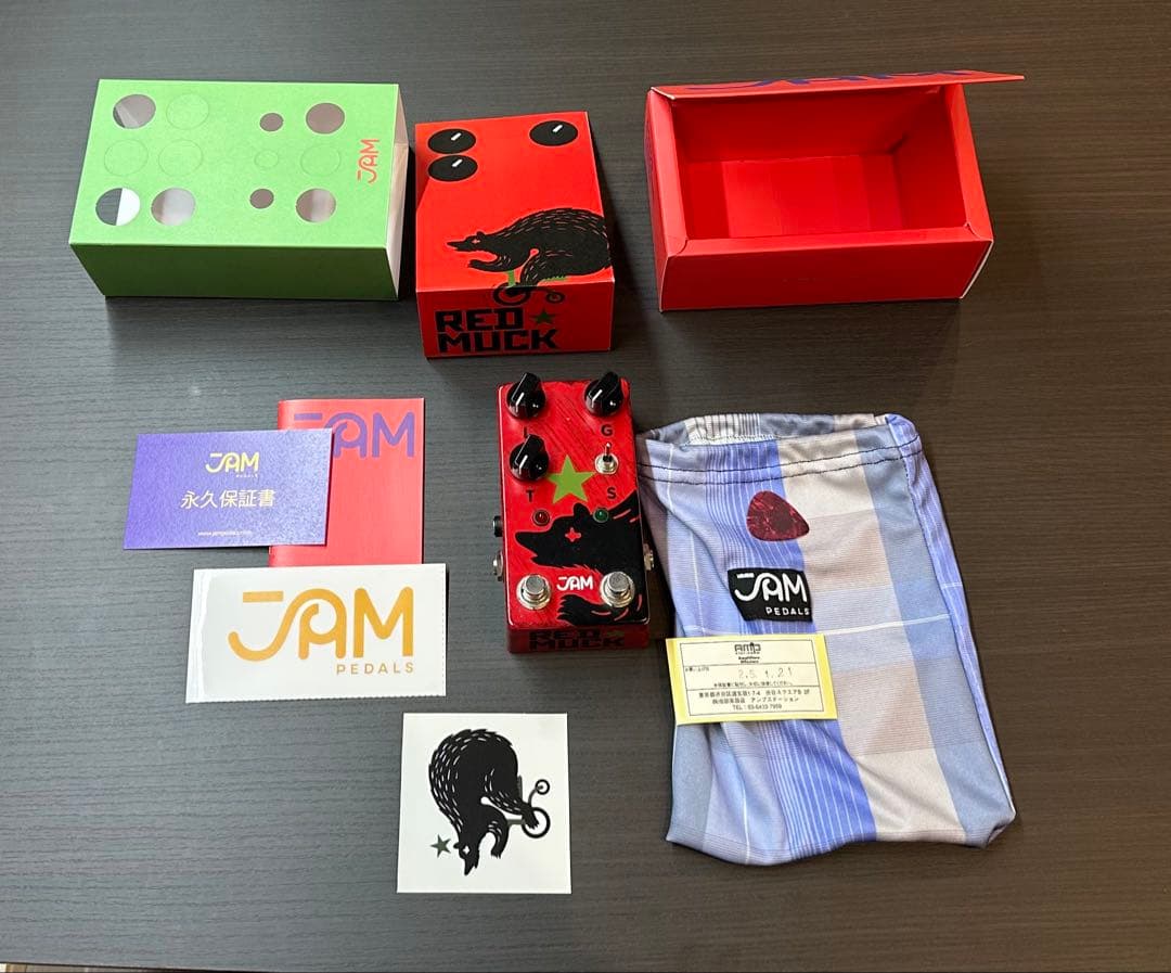 ギター JAM Pedals RedMuck Mk2