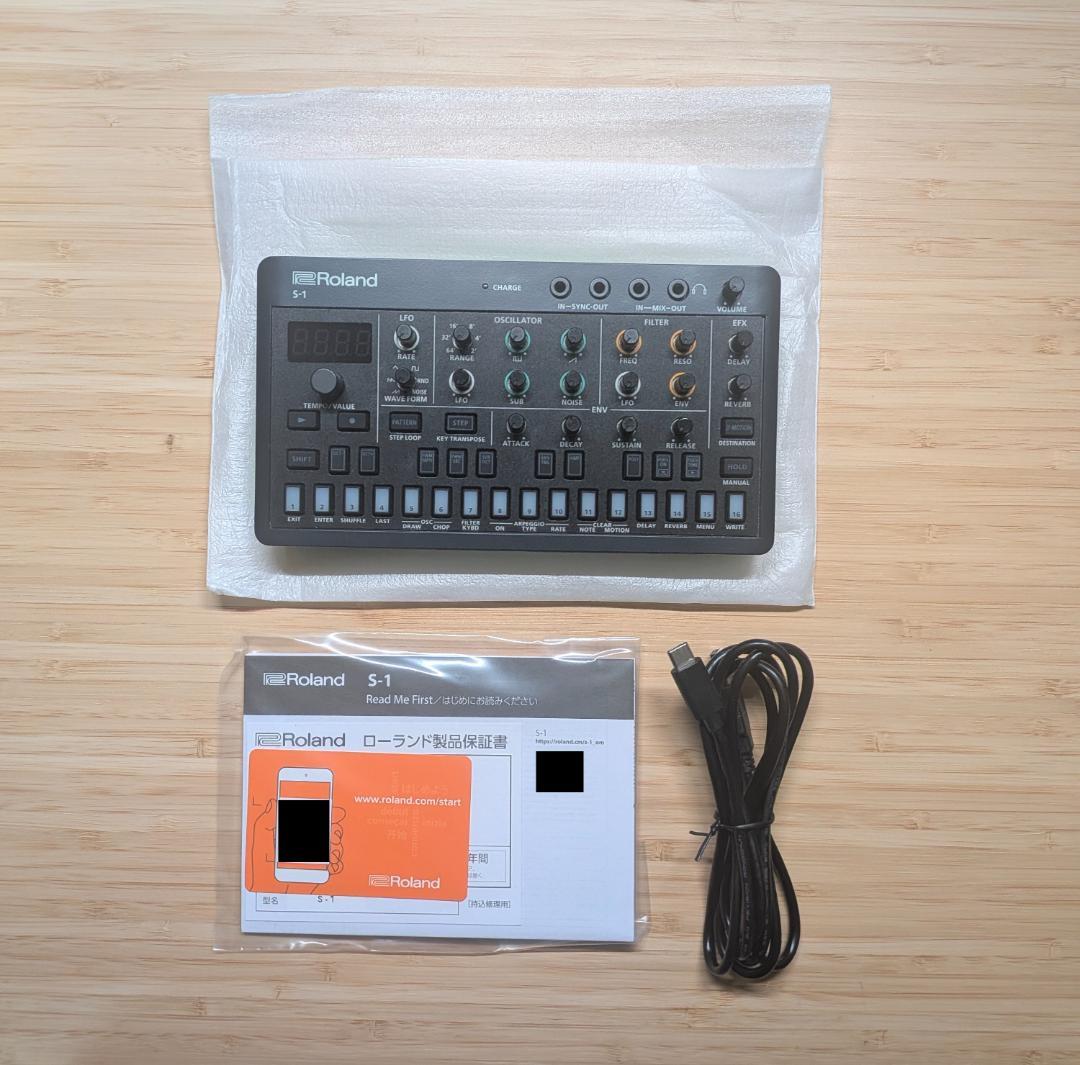 【極美品】Roland AIRA COMPACT S-1 Tweak Synth