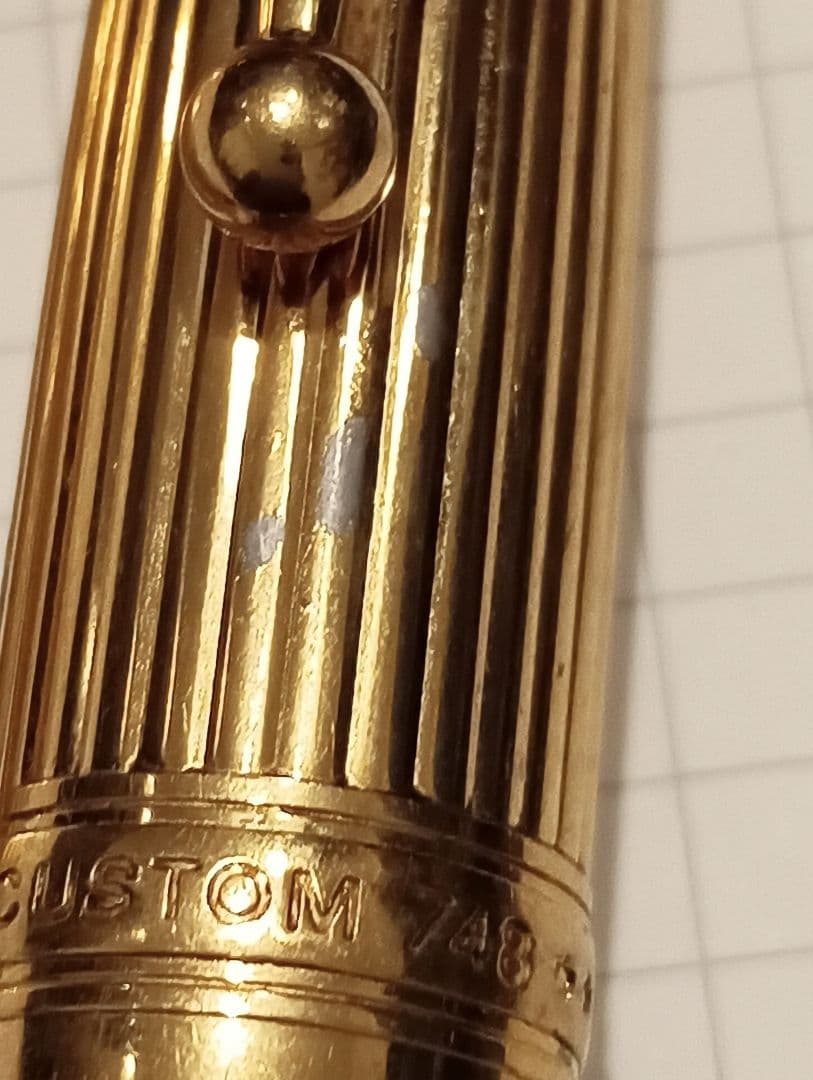 ジャンク　パイロット748　キャップと胴軸のみ