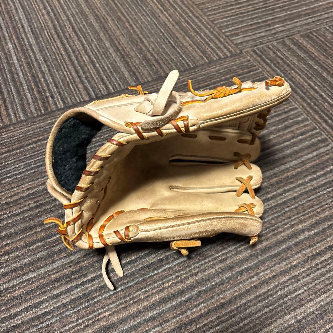 ZETT 硬式用 源田モデル キャメル 値下げ可能