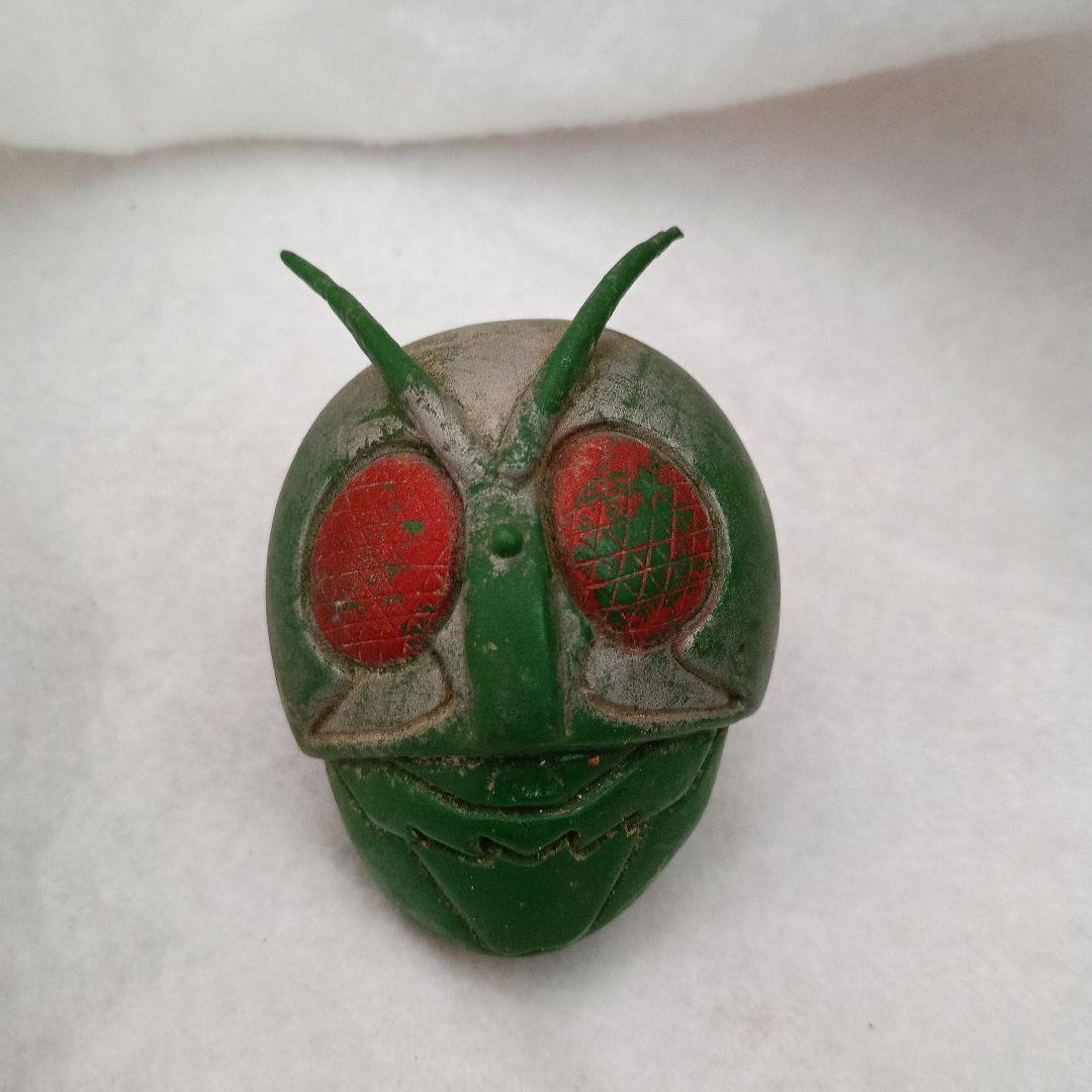 旧バンダイ　仮面ライダー　ソフビ　マスク　初期