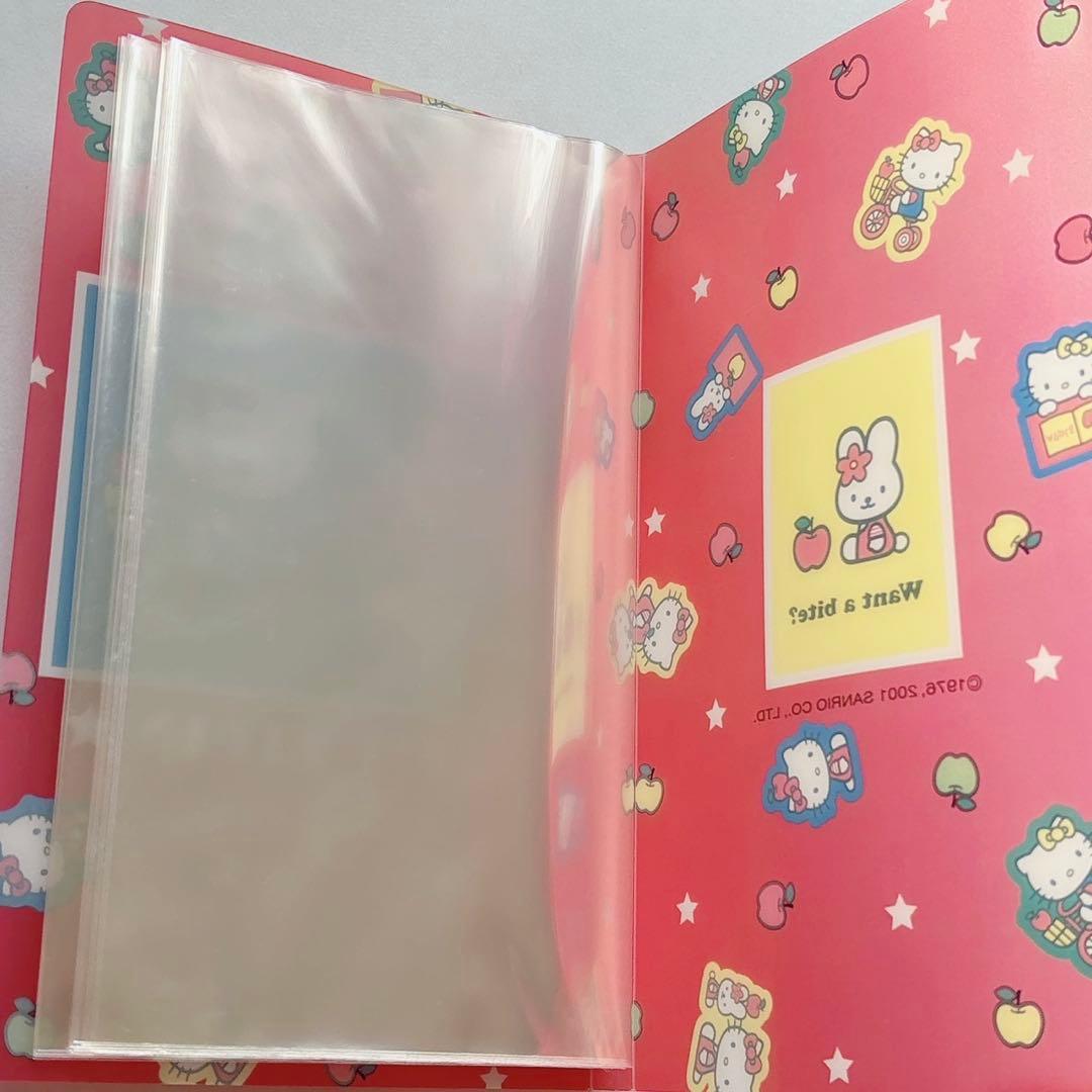 ♡キティ ミミィ シールファイル 2001年 収納 スポンジシール プチエポ♡