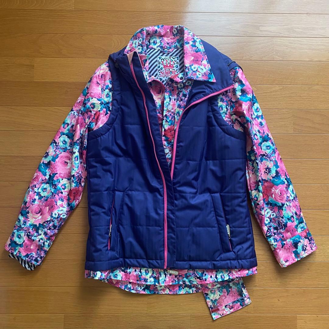 SiROP スノーボードウェア　セット　花柄　レディース