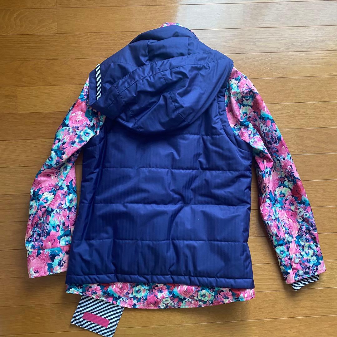 SiROP スノーボードウェア　セット　花柄　レディース