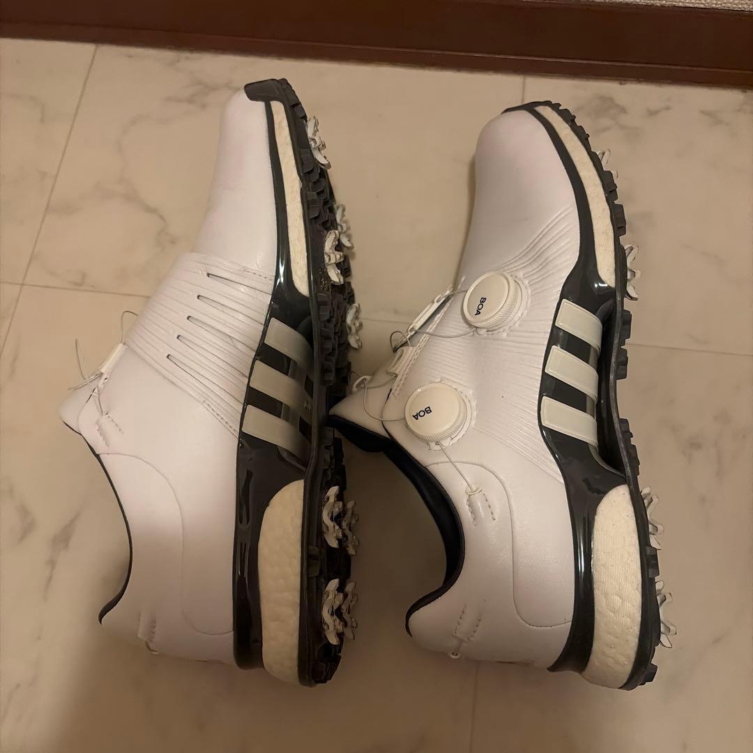 アディダス ゴルフシューズ ホワイト