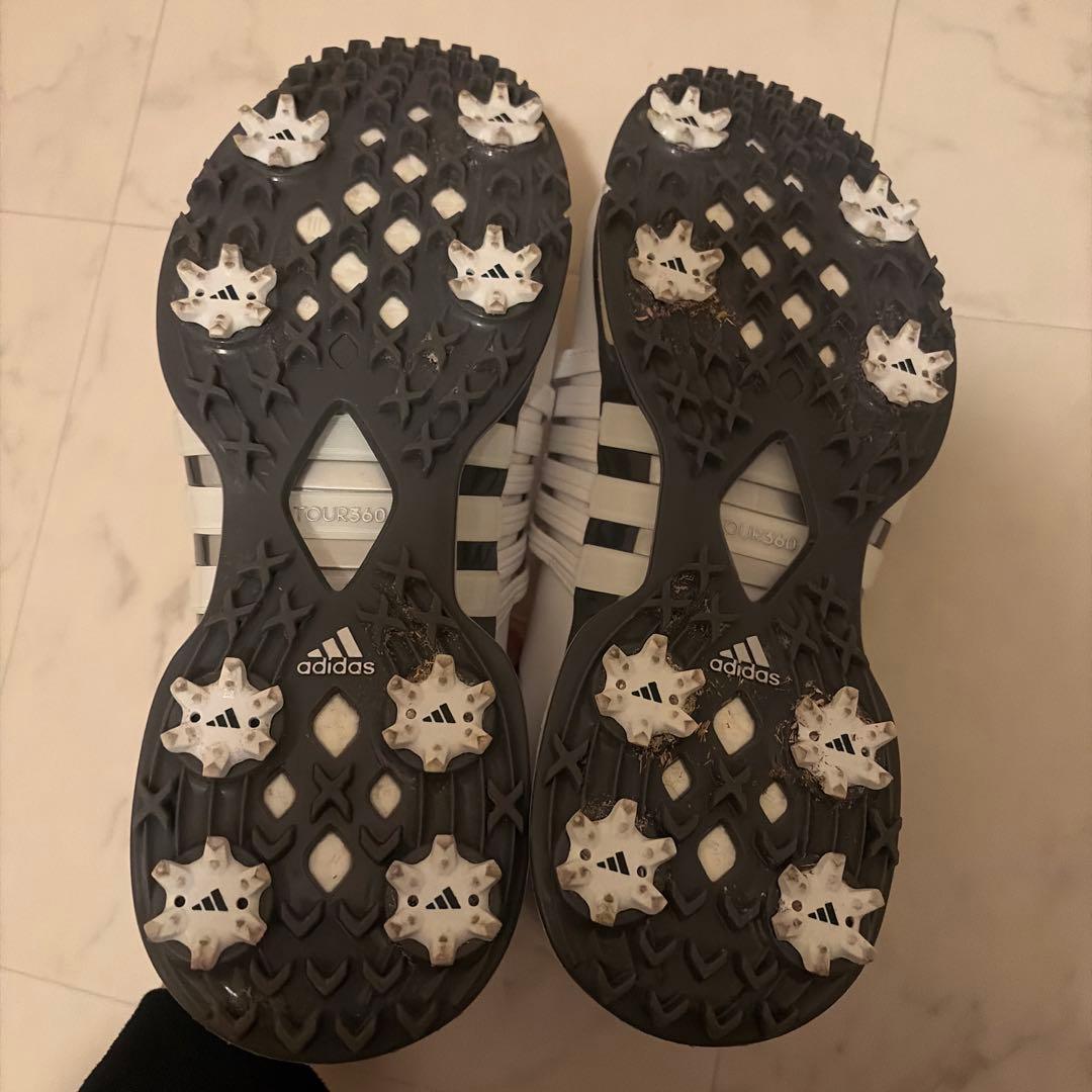 アディダス ゴルフシューズ ホワイト