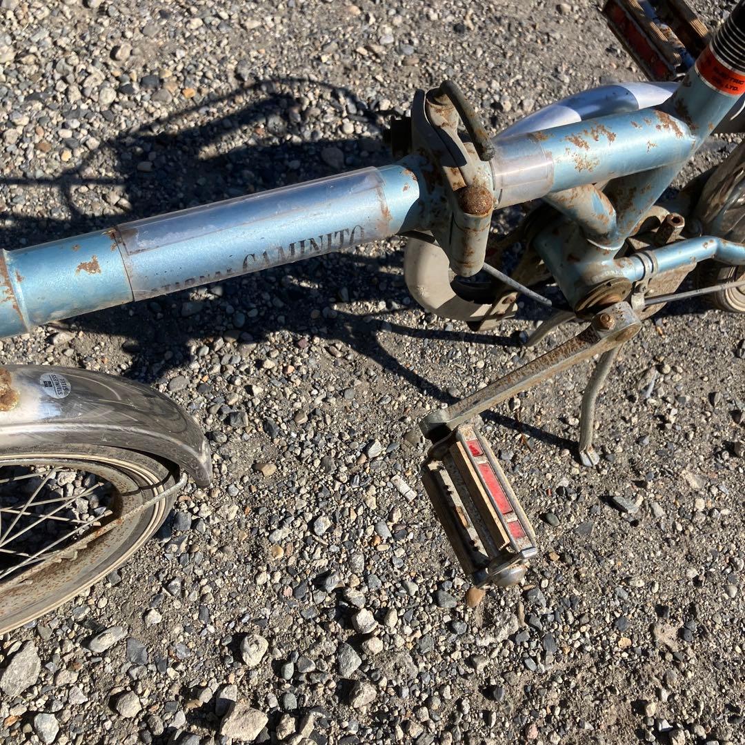 昭和レトロ ビンテージ ナショナル カミニート caminito 折り畳み自転車