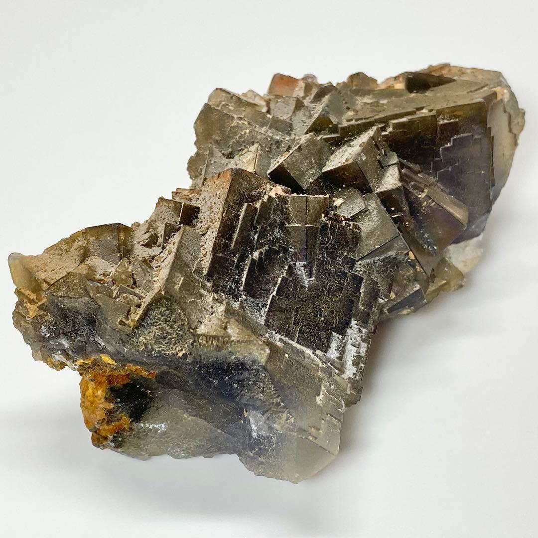 イリデッセンス　フローライト　9cm　酸化被膜　鉱物標本　原石　天然石　ストーン