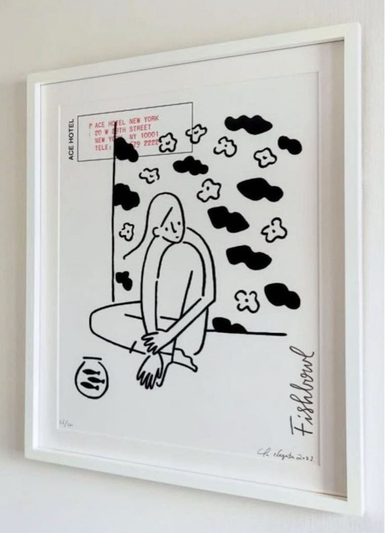 長場雄 Yu Nagaba Avant Arte シルクスクリーン