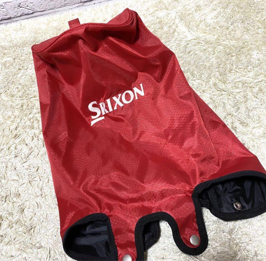 Srixon 赤 キャディバッグ スタンド式