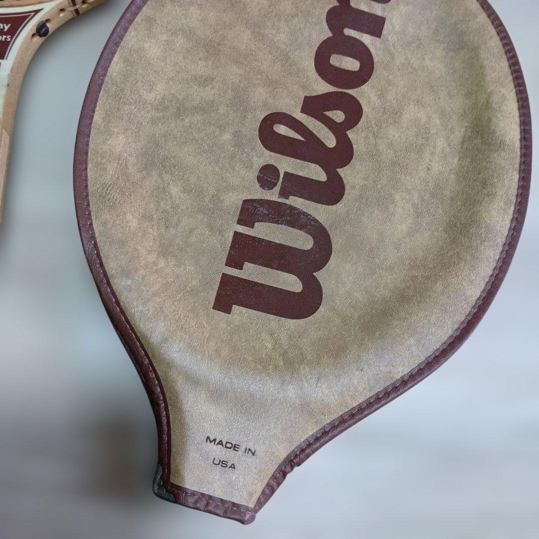 Wilson ウィルソン　ヴィンテージ　USA製 jimmy connors