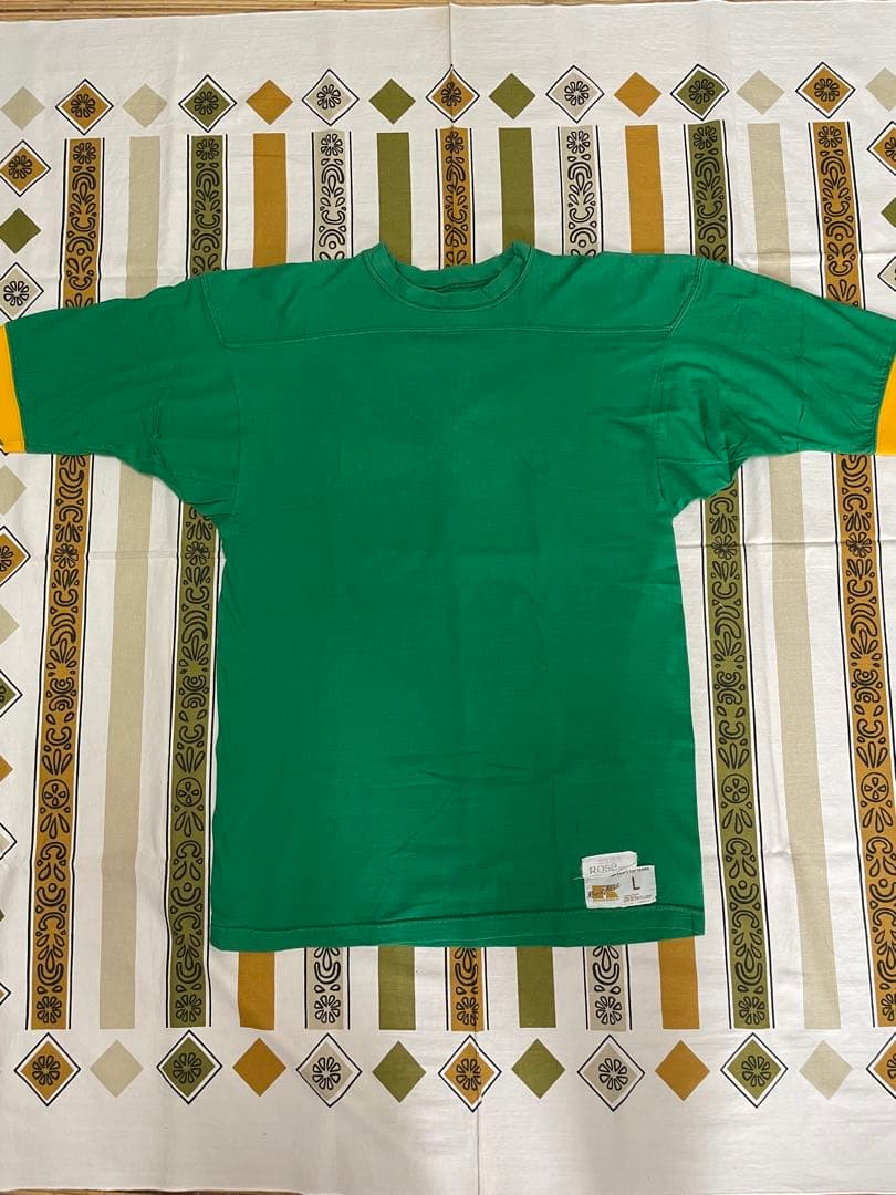 Russell southern◼️70sビンテージ金タグ◼️フットボールTシャツ