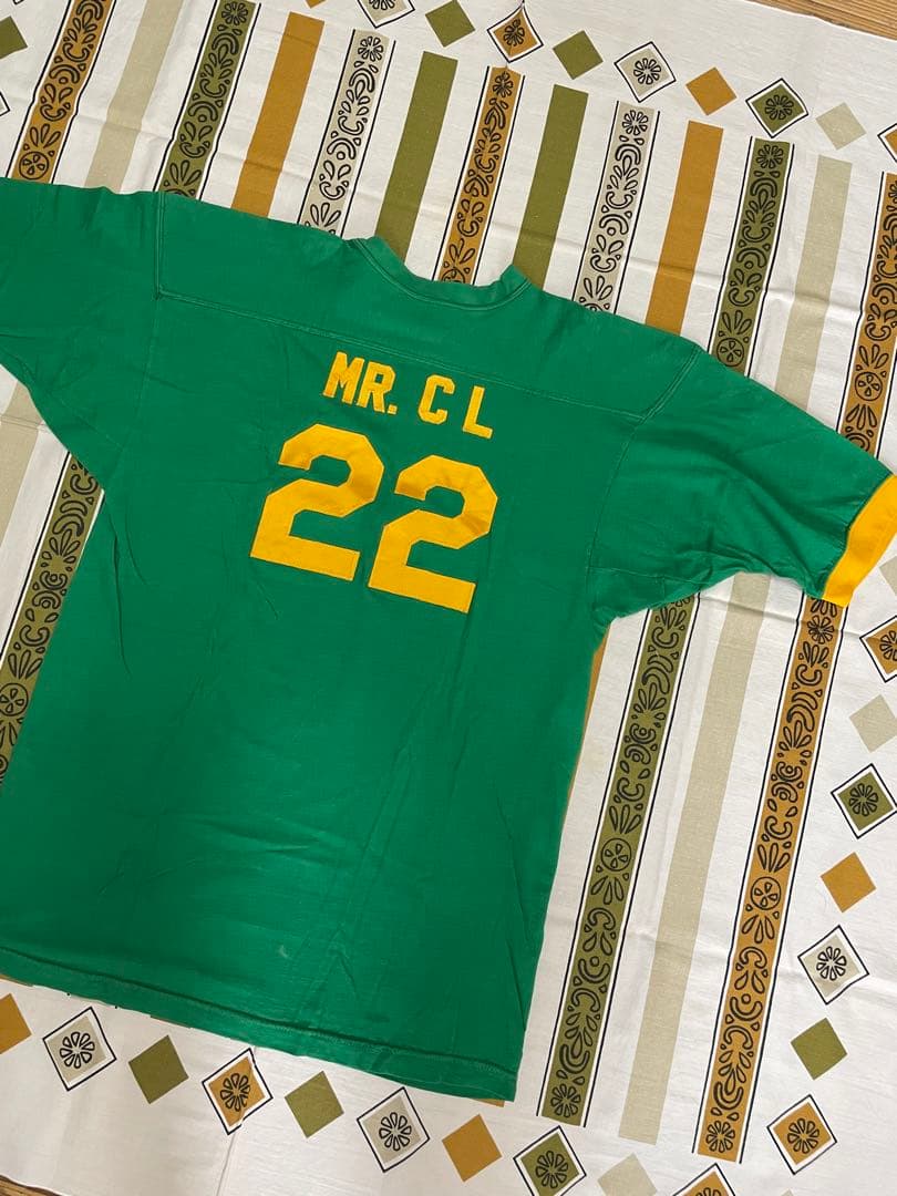 Russell southern◼️70sビンテージ金タグ◼️フットボールTシャツ