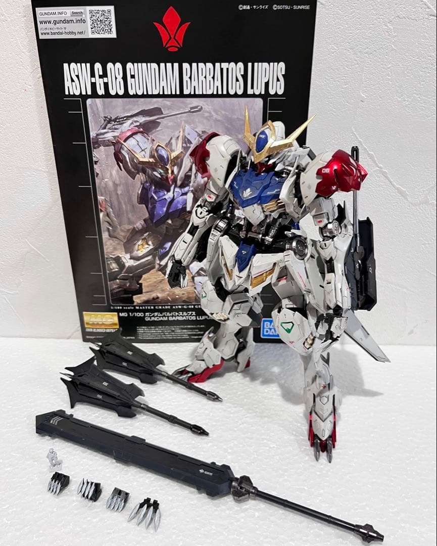 MG 1/100 ガンダムバルバトスルプス 塗装 完成品
