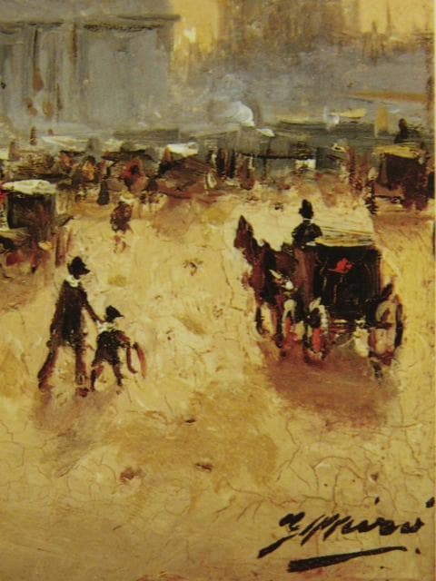 ジョアン・ミロ、コンコルド広場、希少画集画、新品高級額・額装付