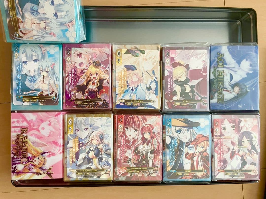 アンジュヴィエルジュ　アンジュユナイト　デッキケース　イベント限定　プロモ