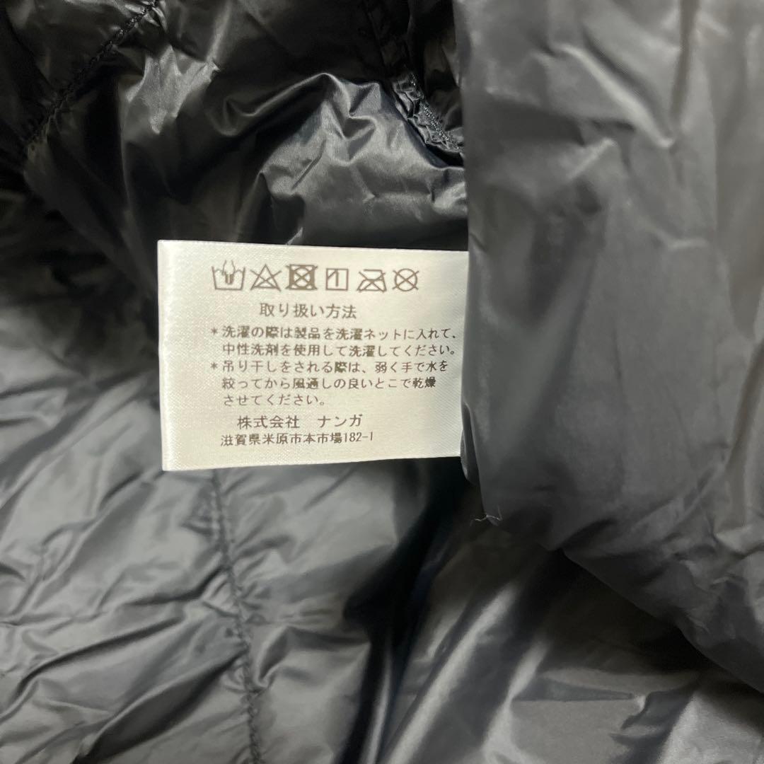 NANGA ナンガ オーロラ 900DX ブラック レギュラーサイズ 保存袋付き