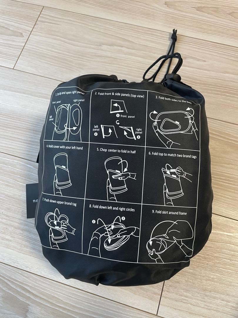 norokka チャイルドシートカバー ブラック