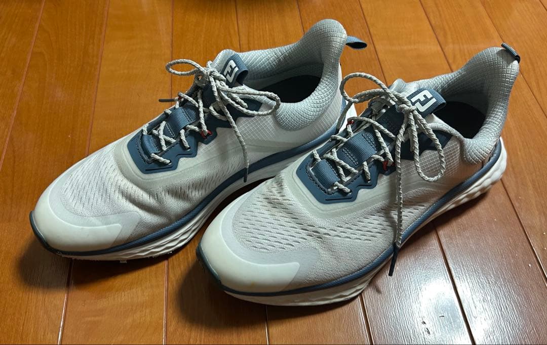 フットジョイ FJ クオンタム スパイクレス ゴルフシューズ 日本正規品　中古品