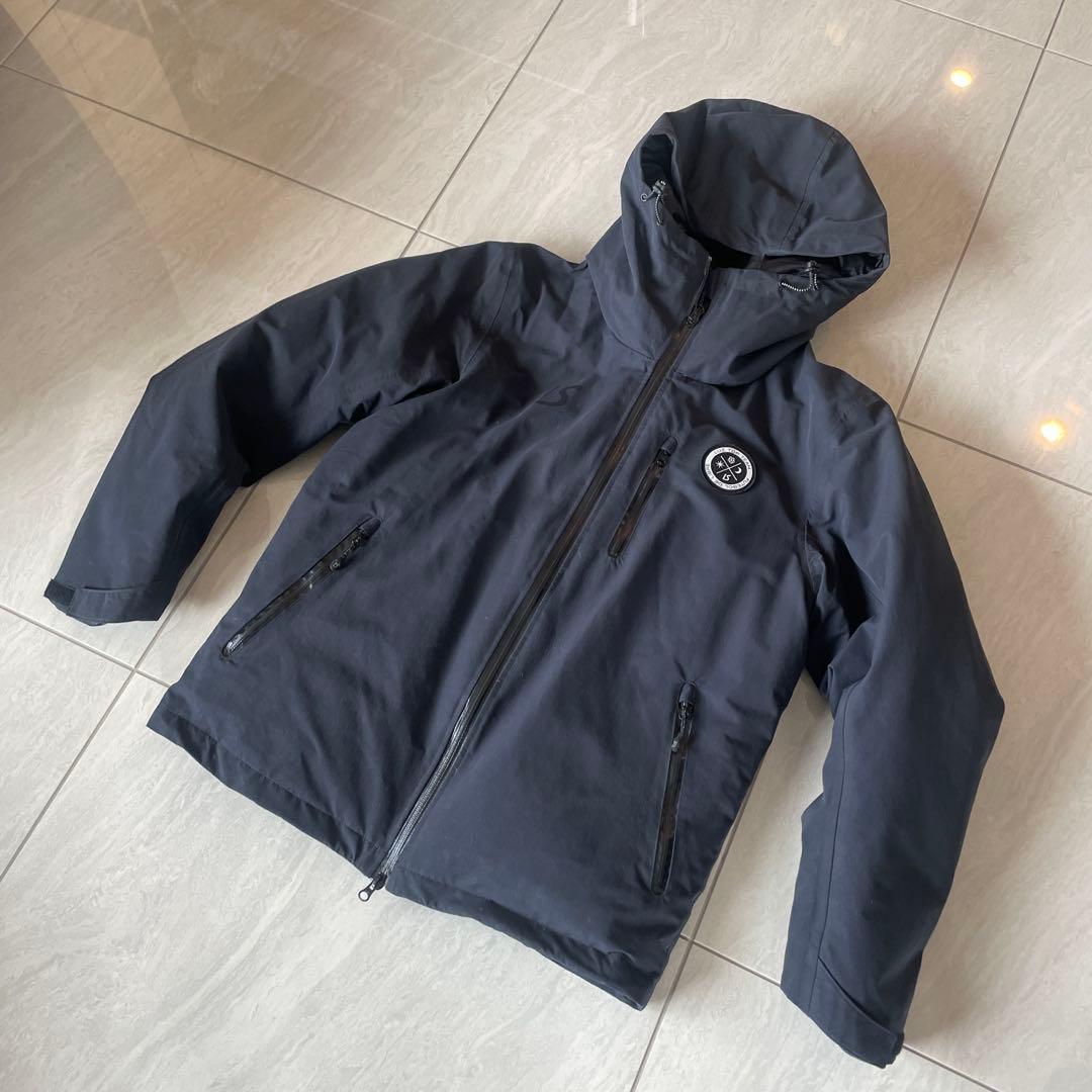 ルースイソンブラ 中綿ジャケット　ブラック　Lサイズ　厚手