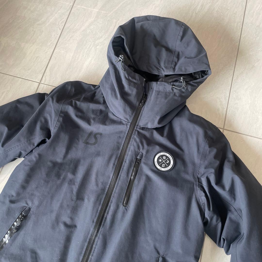 ルースイソンブラ 中綿ジャケット　ブラック　Lサイズ　厚手