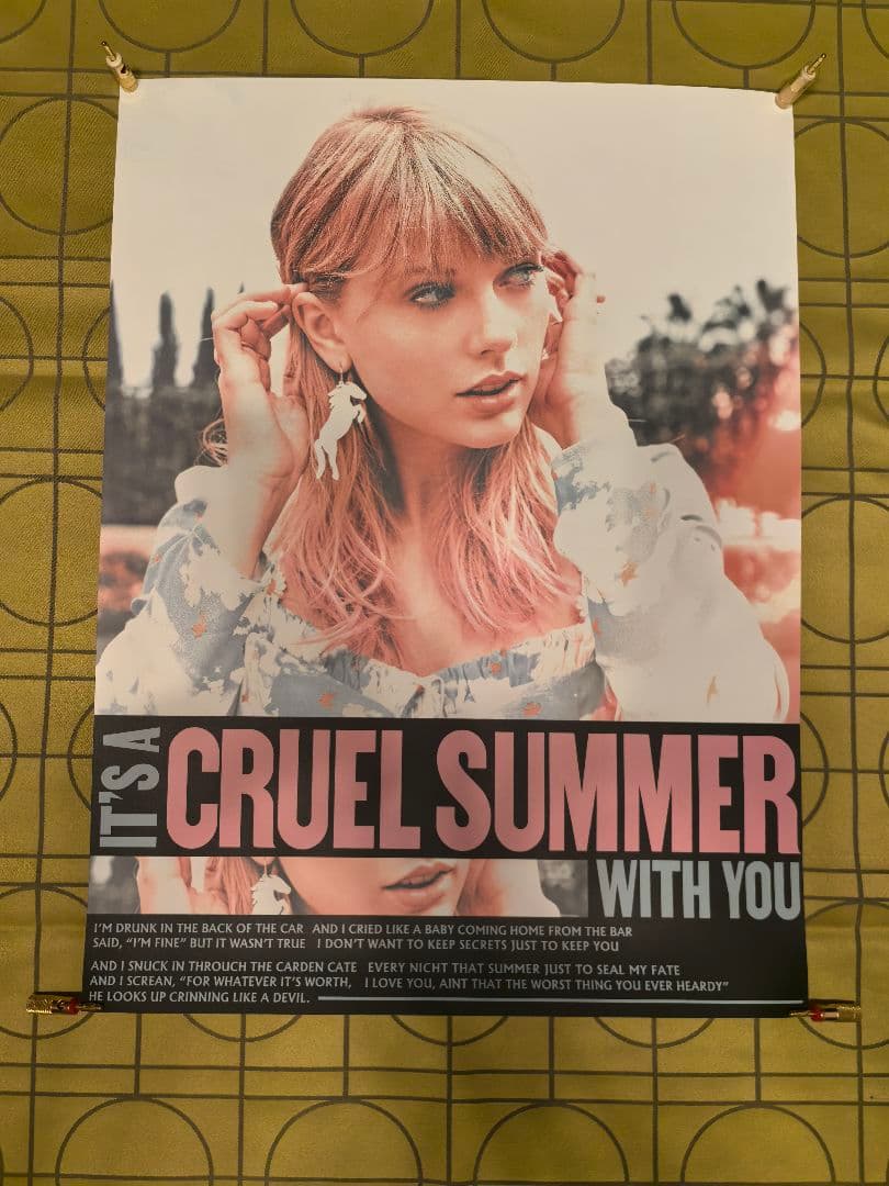 ミュージシャン Taylor Swift_It's a Cruel Summer withYou