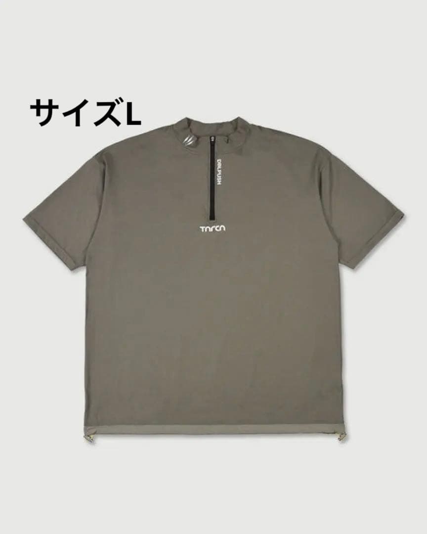 TNRCN EVERCORE HALF-ZIP TEE サイズL