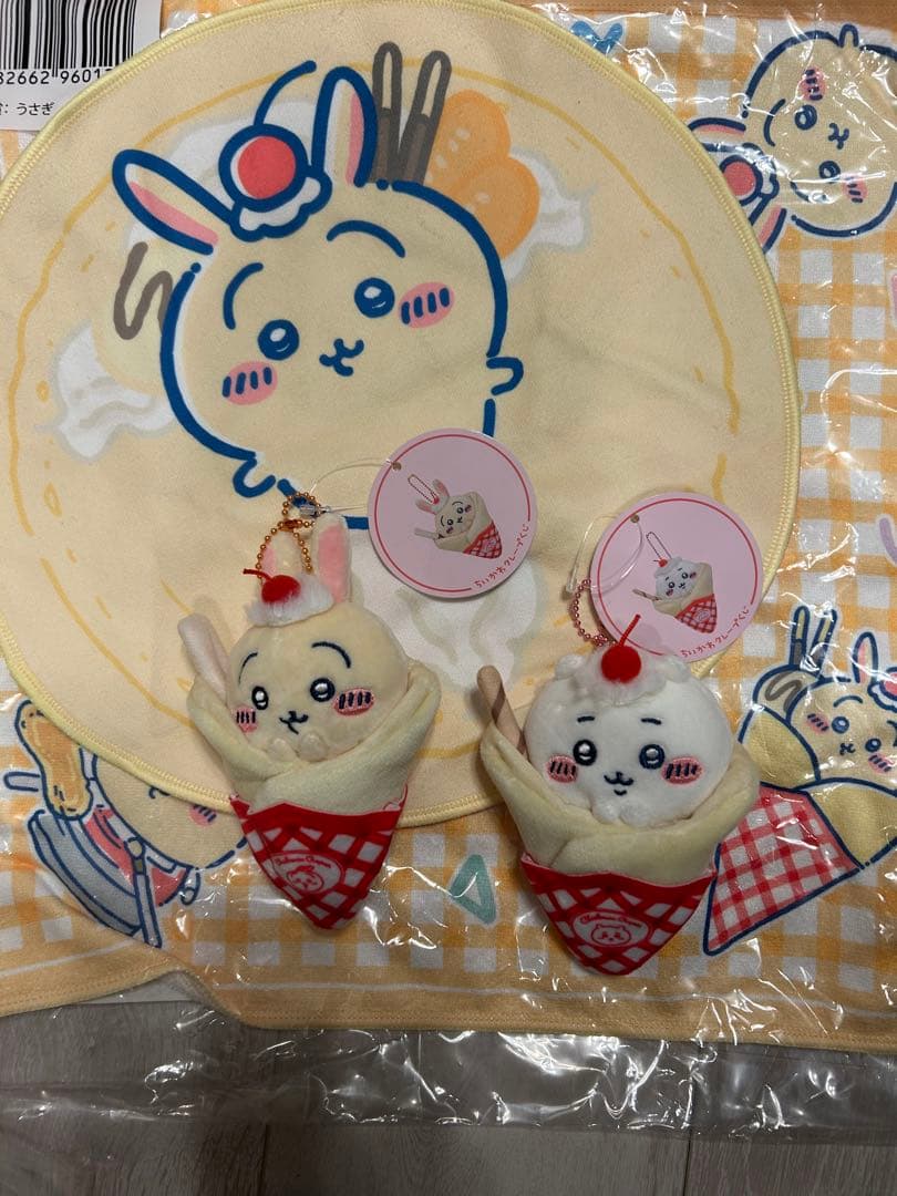 ちいかわクレープくじ クレープになっちゃった!!マスコット ちいかわ うさぎ
