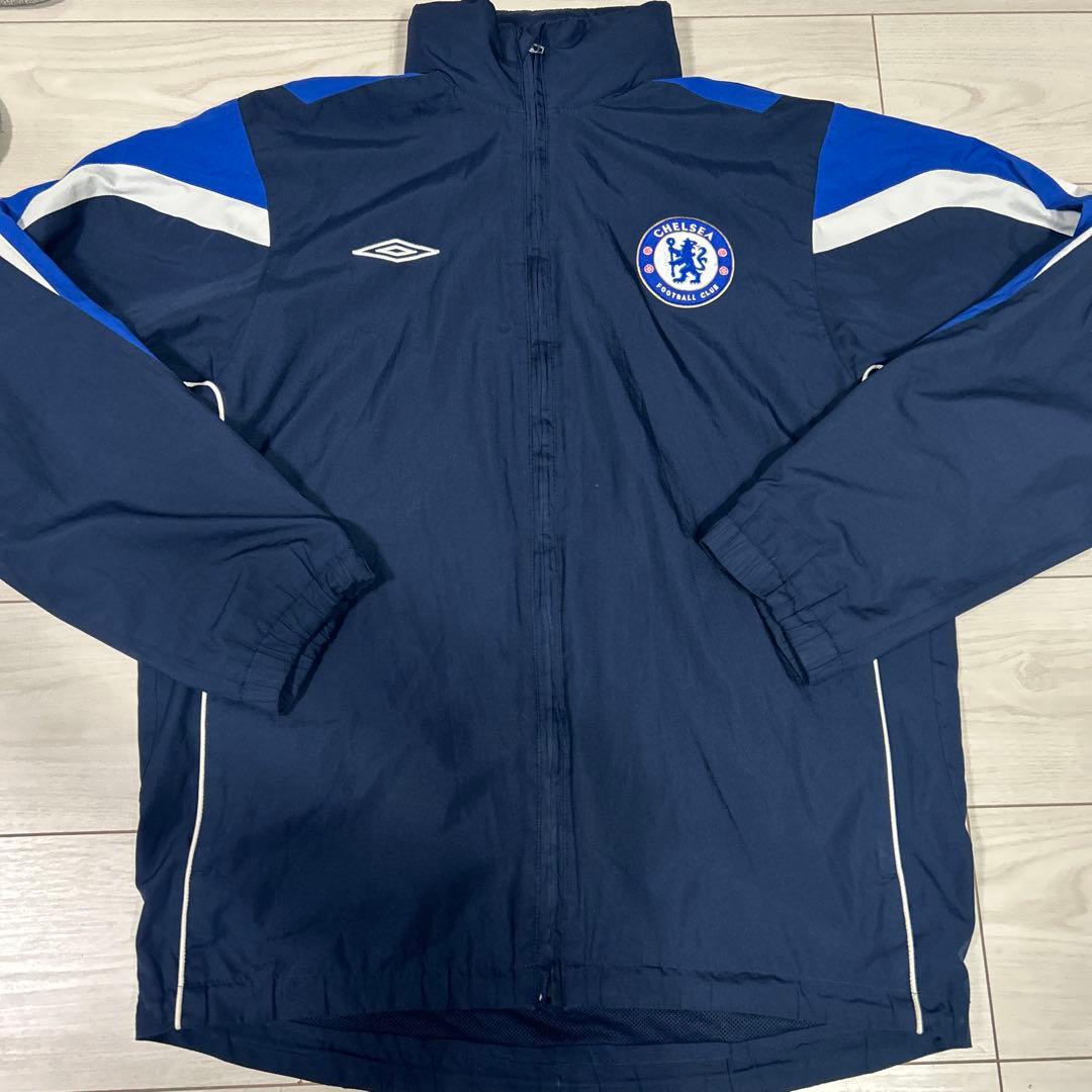 00s Chelsea FC Umbro ジャージ ネイビー