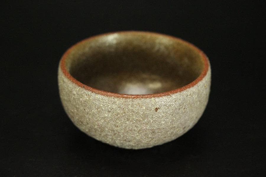 舟形 酒器 ぐい呑み 時代物 保津川下 京都(A197)