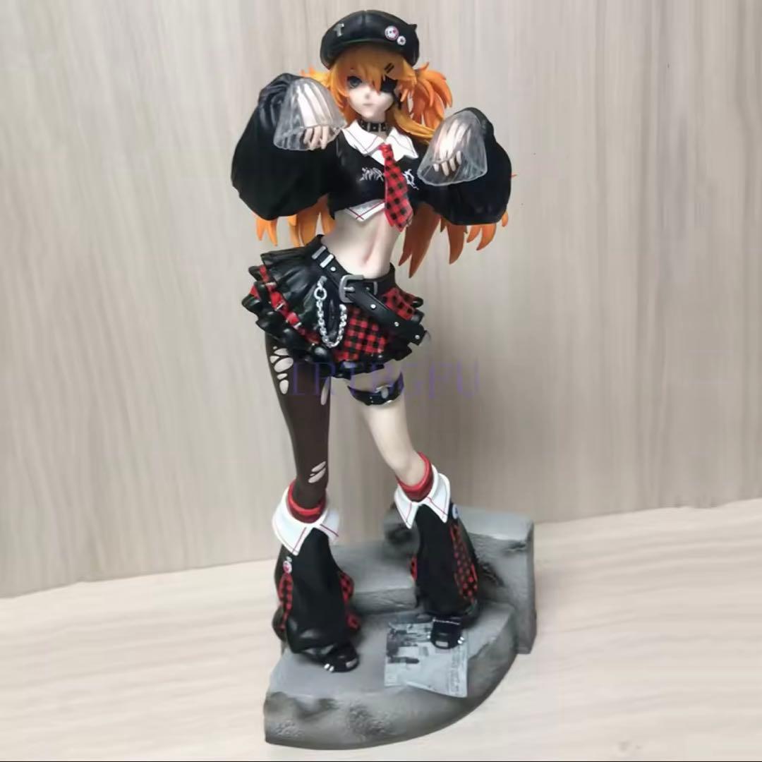 ガレージキット　未塗装未組立　アスカ　エヴァンゲリオン　フィギュア　PVC