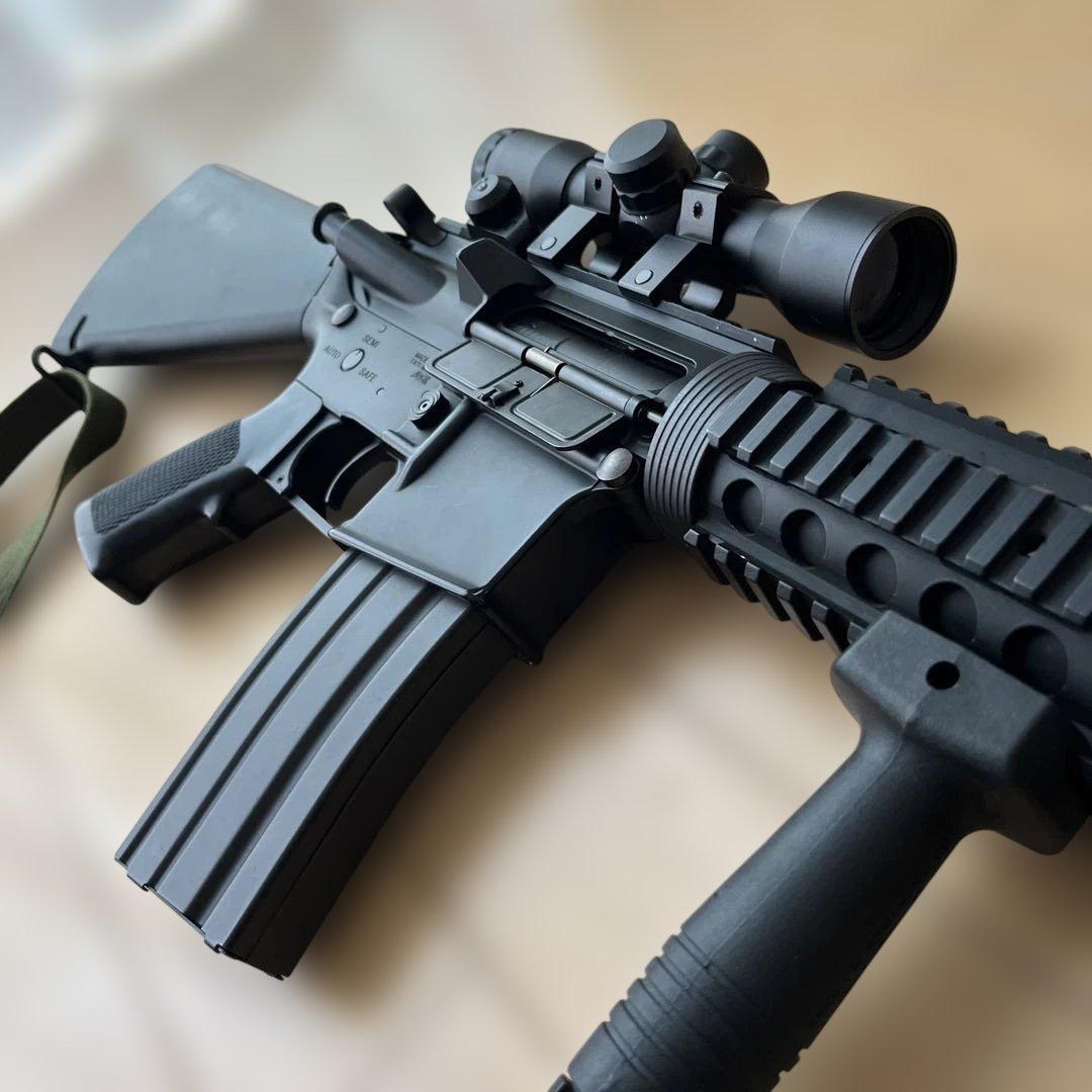 東京マルイM4 CRW HIGH CYCLE電動ガン 収納バックセットおまけ付