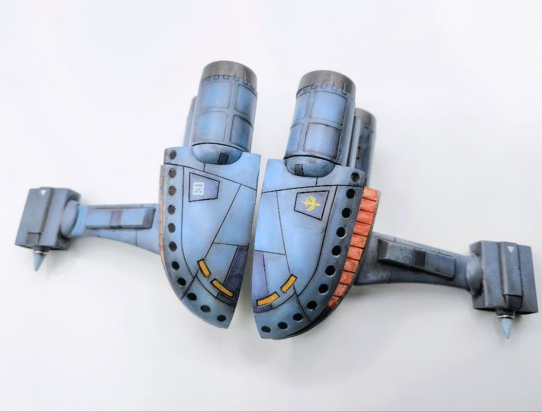 【ガンプラ】ブラウ・ブロ 1/550スケール