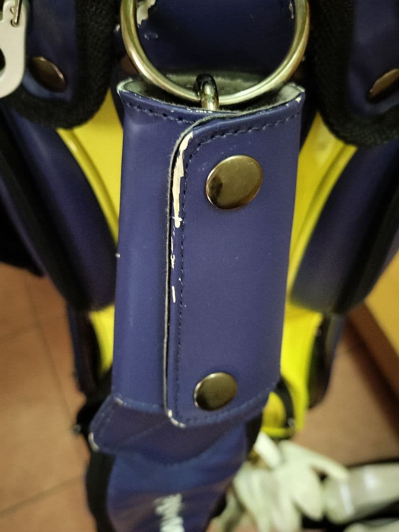 TaylorMade キャディバッグ 青/黄色