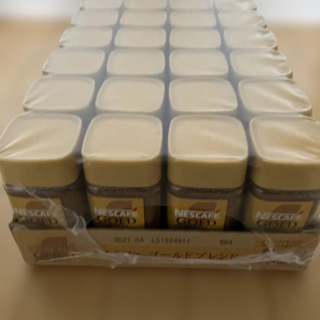 Nescafe Gold Blend インスタントコーヒー 80g×24個入り