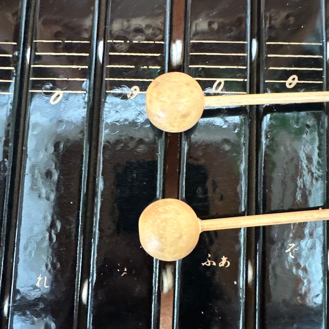 YAMAHA 卓上木琴 No.185 30音 ヤマハ シロフォン　モッキン